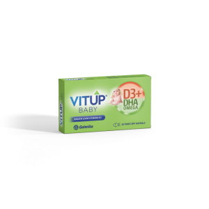 VITUP D3+DHA OMEGA TWIST-OFF CPS A30 GAL