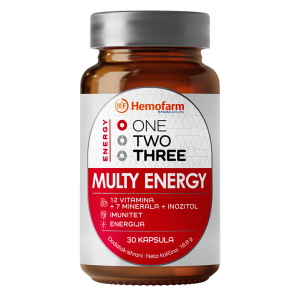 ONE TWO THREE MULTY ENERGY 30 kapsula