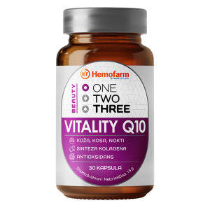 ONE TWO THREE VITALITY Q10 30 kapsula